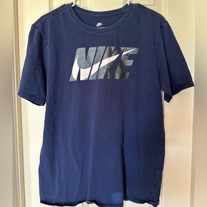 The Nike Tee - Navy Blue - Size Medium